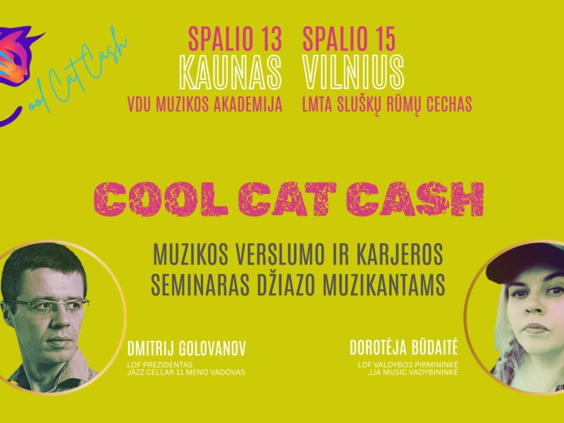 Cool Cat Cash: Seminars on Music Entrepreneurship and Careers